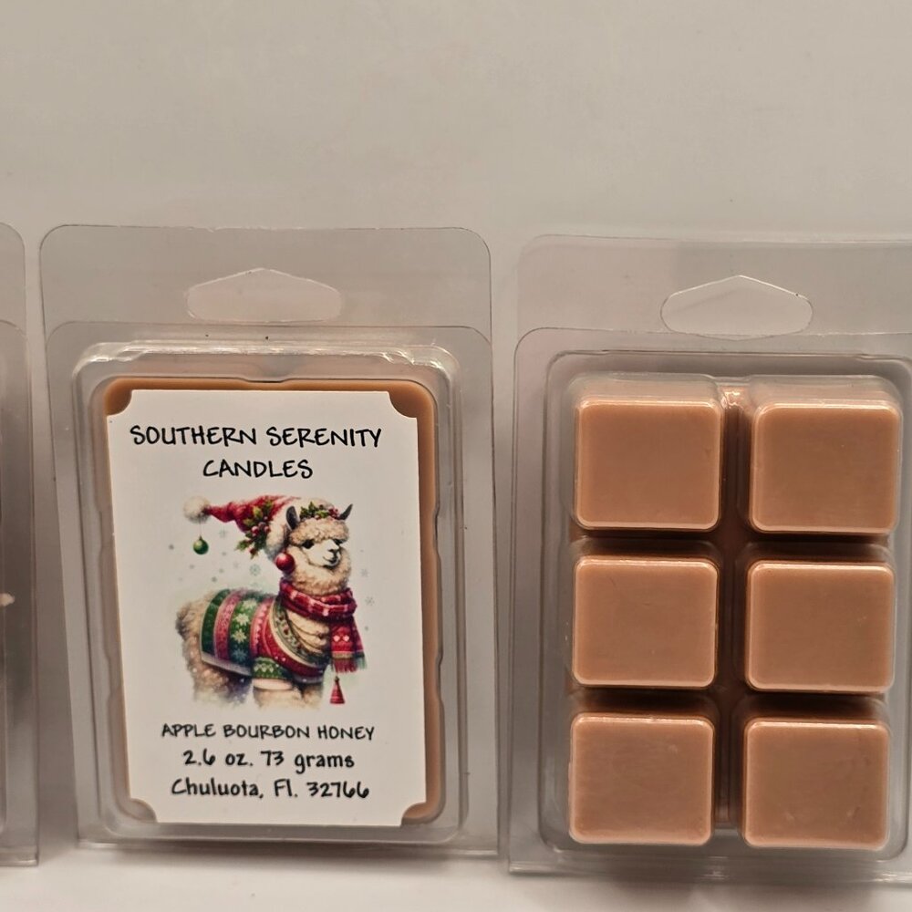 Apple Bourbon Honey Wax Melt FREE SHIPPING